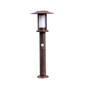 Lindby Lindby - L&aacute;mpara Para Exterior pavlos En Marr&oacute;n De Acero