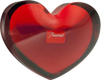 Baccarat Crystal Ruby ZinZin Heart Large 2103967