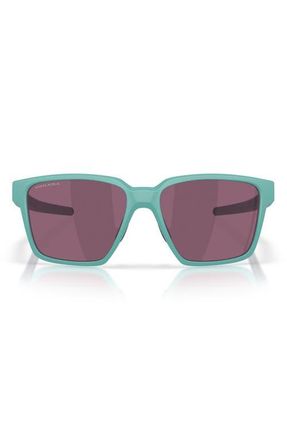 Oakley Actuator 57mm Prizm Rectangular Sunglasses in Matte Pacific /Black at Nordstrom