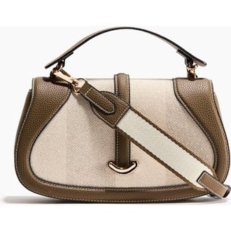 H&M Crossbody Bag in Khaki Green/light Beige at Nordstrom