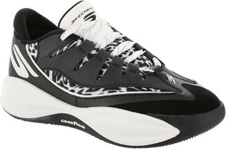 Skechers Womens Skx B-Lite Basketball Shoe In Black/white