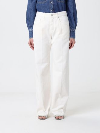Brunello Cucinelli Jeans Woman color White