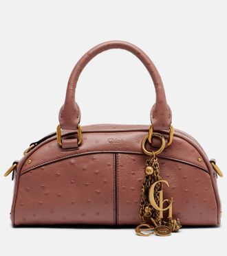 Chlo&eacute; Chlo&eacute; Chlo&eacute; Bowling Medium leather tote bag
