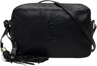 Saint Laurent Pre-owned Lou Camera Bag - Dames - Vintage Schoudertas - Zwart - ONE Size - Leer - Vintage