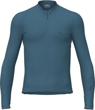 7Mesh Atlas Jersey L/S Velotrikot f&uuml;r Herren | blau