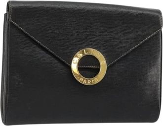 Celine Pre-owned Vintage Schoudertas - Dames - Vintage Clutch - Zwart - ONE Size - Leer - Vintage