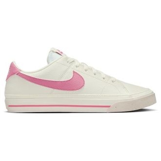 Nike Womens Court Legacy Low - Basketball Shoes Pale Ivory/Chalk/Peony Size 8.5
