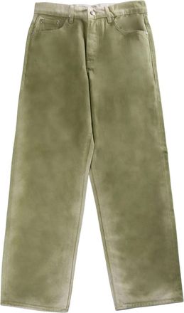 St&uuml;ssy Big Ol Spray Dye jeans - Green