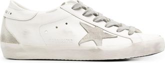 Golden Goose Super-Star low-top leather sneakers - women - Leather - 37 - White