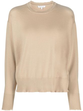 Patrizia Pepe Fijngebreide trui - Beige