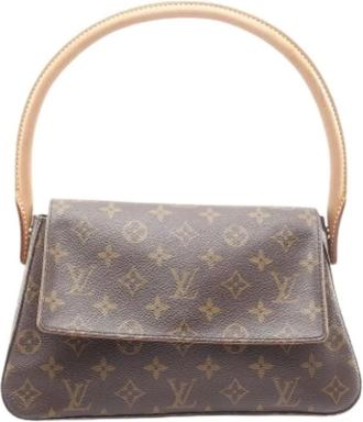 Louis Vuitton Pre-owned Handbags, female, Brown, Size: ONE SIZE Pre-owned Canvas Handbag