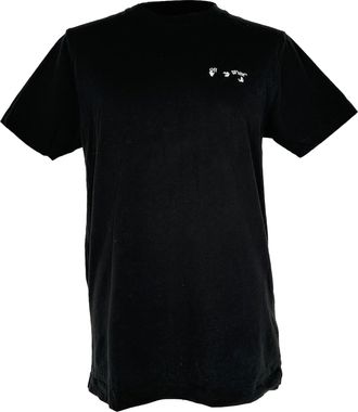 Off-white Caravaggio-Print T-shirt in Black Cotton