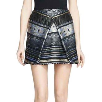 Kenzo metallic jacquard mini skirt Size XS
