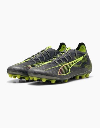 Puma Mens Ultra 5 Ultimate Mg Firm Ground Football Boots - Grey - Size: 10.5