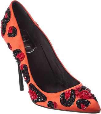 Roger Vivier Craze Satin Pump