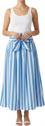 Caroline Constas Layla Midi Skirt In Periwrinkle