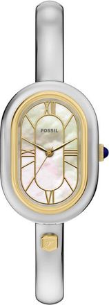 Fossil Sloan Bracelet Watch, 24mm x 36mm in Two Tone/White at Nordstrom