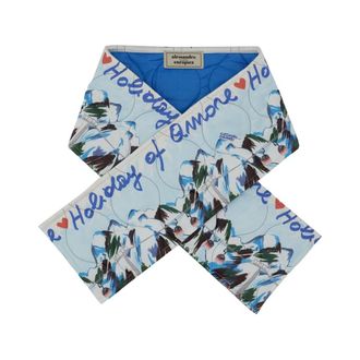 Alessandro Enriquez Winter Scarves, female, Multicolor, Size: ONE SIZE Quilted Scarf Scarf01