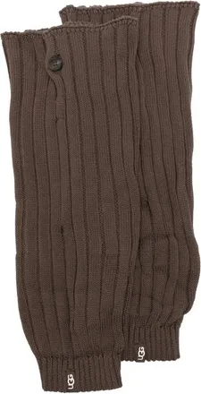 UGG Ribbed-knit Button-detail Legwarmers