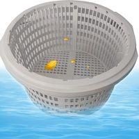 OEM Cesta De Filtro De Repuesto Hayward Sp1091lx Gris Para Skimmer De Piscina De Pl&aacute;stico