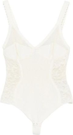 Elisabetta Franchi Lace-panelled Sleeveless Top