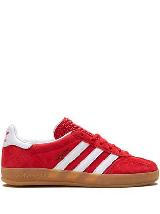 adidas Gazelle Indoor Scarlet/Cloud White sneakers - unisex - Suede - 12.5 - Red