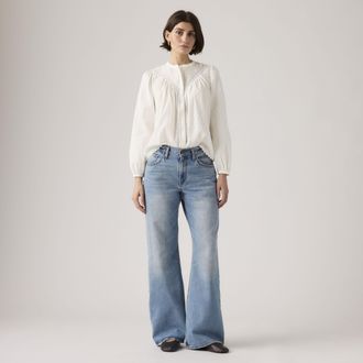 Levi's Loose Boot Jeans - Womens - 23X29 - Medium Wash / Easy Days