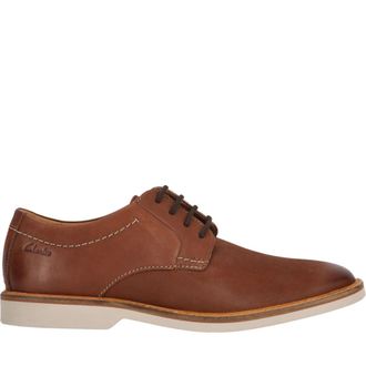 Clarks Atticus LTLace G - Heren - Nette schoenen - Bruin - 43 EU - Leer - Schoenen