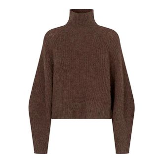 Lollys Laundry Jersey - Knitwear - Mujer - Marr&oacute;n - 2XL