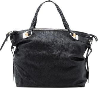 Gucci Pre-owned Handbags, female, Black, Size: ONE SIZE Pre-owned Tote Bag