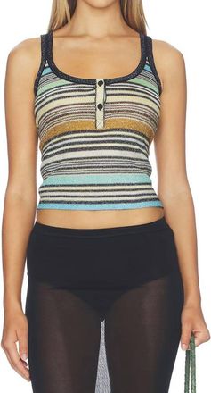 Missoni Serafino Tank Top In Canotta Multi