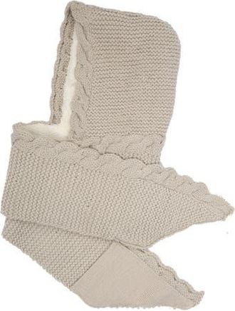 Nirvanna Designs 2 Pocket Scarf Hood in Linen at Nordstrom