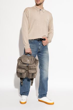 Emporio Armani Straight-leg Jeans, Mens, Blue