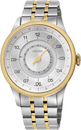 Gevril Group Jones St Automatic Silver Dial Mens Watch 2106