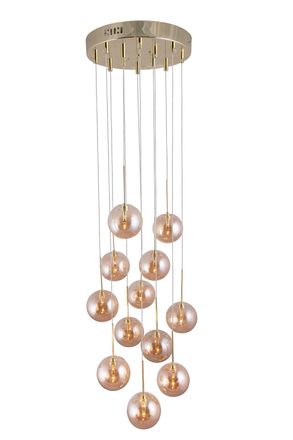 Globen Lighting H&auml;ngelampe Skyfall &oslash; 30/ H max. 213 cm - Amber