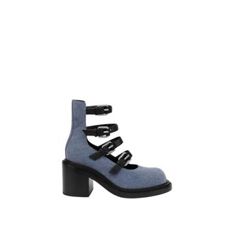 Moschino Mary Jane Olivia - female - Moschino - Pumps - Blue - 5 1/2 UK - Shoes