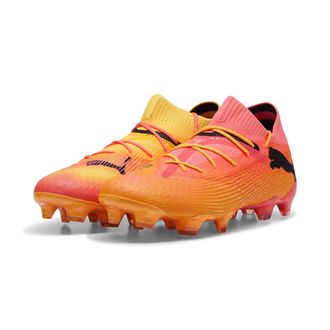 Puma FUTURE 7 ULTIMATE TRICKS FG/AG Unisex Football Boots - Pink - Size UK 10.5