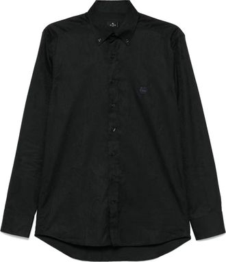 Etro Camicia con effetto jacquard - Nero