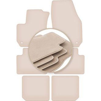 OEM Alfombrillas Beige Premium Para: Opel Zafira B Monovolumen 2005-2014