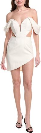 Jovani Satin Short Slit Dress