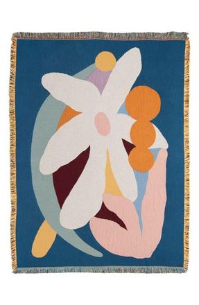 Slowdown Studio Delaney Woven Throw Blanket in Multi at Nordstrom