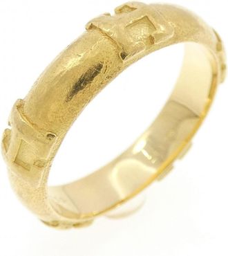 Herm&egrave;s Yellow Gold Yellow Gold (18K) Band Ring (Pre-Owned)