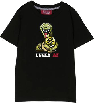 Mostly Heard Rarely Seen graphic-print T-Shirt - kids - Cotton - 6 yrs - Black