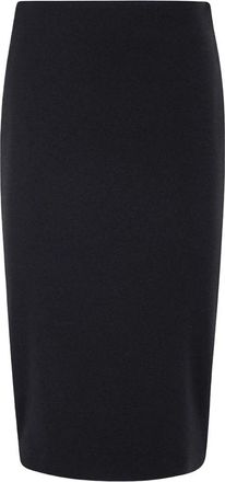 Elisabetta Franchi Rok in cr&ecirc;pe met rits - Dames - Kokerrokken - Zwart - S - Rokken