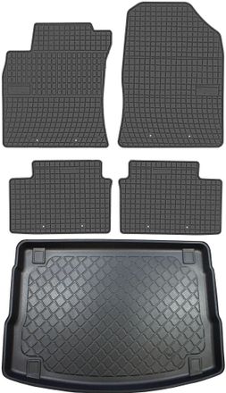 OEM Kia Ceed Iii Cd Hatchback Desde Junio De 2018. Juego: Alfombrillas De Goma Para Coche + Alfombrilla Para Maletero