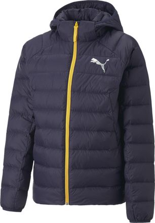 Puma Childrens Unisex Kids PackLITE Down Jacket Youth - Blue Nylon - Size 9-10Y