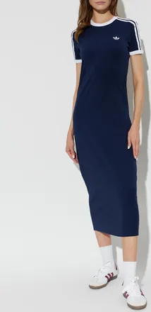 adidas Dress With Logo, Womens, Navy Blue