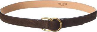 Todd Snyder Todd Snyder Suede Belt