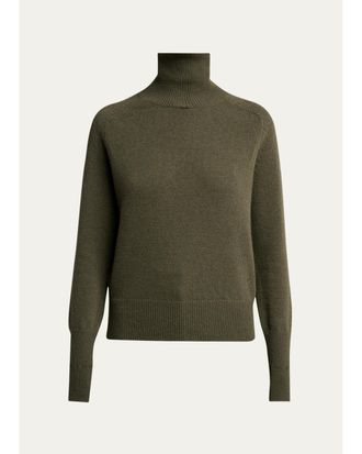 Victoria Beckham Marie Merino Wool Turtleneck Sweater