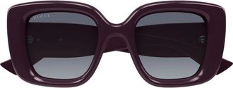 Gucci Gg 1975S Zonnebrillen - Dames - Zonnebrillen - Paars - 50 MM - Accessoires